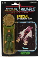 STAR WARS: THE POWER OF THE FORCE - A-WING PILOT 92 BACK CARDED ACTION FIGURE.