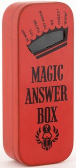 JACK ARMSTRONG MAGIC ANSWER BOX WORKING PREMIUM.