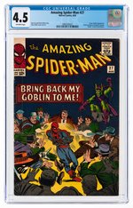 AMAZING SPIDER-MAN #27 AUGUST 1965 CGC 4.5 VG+.