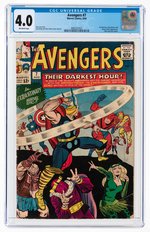 AVENGERS #7 AUGUST 1964 CGC 4.0 VG.