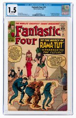 FANTASTIC FOUR #19 OCTOBER 1963 CGC 1.5 FAIR/GOOD (FIRST RAMA-TUT).