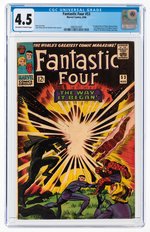 FANTASTIC FOUR #53 AUGUST 1966 CGC 4.5 VG+ (FIRST KLAW).