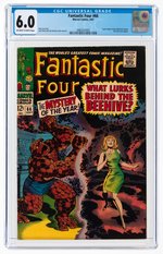 FANTASTIC FOUR #66 SEPTEMBER 1967 CGC 6.0 FINE.