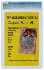 ADVENTURES OF CAPTAIN NEMO #1 1992 CGC 8.0 VF.