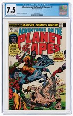 ADVENTURES ON THE PLANET OF THE APES #2 NOVEMBER 1975 CGC 7.5 VF-.