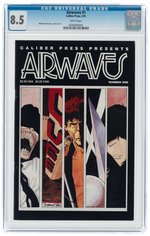 AIRWAVES #1 FEBRUARY 1991 CGC 8.5 VF+.