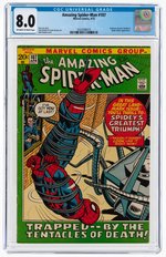 AMAZING SPIDER-MAN #107 APRIL 1972 CGC 8.0 VF.