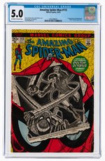 AMAZING SPIDER-MAN #113 OCTOBER 1972 CGC 5.0 VG/FINE (FIRST HAMMERHEAD).