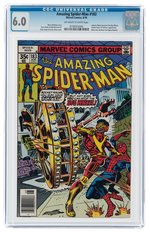 AMAZING SPIDER-MAN #183 AUGUST 1978 CGC 6.0 FINE.