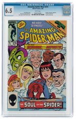 AMAZING SPIDER-MAN #274 MARCH 1986 CGC 6.5 FINE+.