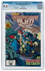 ARMAGEDDON: ALIEN AGENDA #1 NOVEMBER 1991 CGC 9.4 NM.