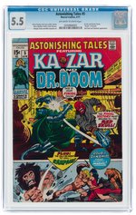 ASTONISHING TALES #5 APRIL 1971 CGC 5.5 FINE-.