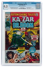 ASTONISHING TALES #5 APRIL 1971 CGC 4.5 VG+.