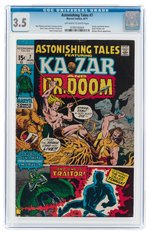 ASTONISHING TALES #7 AUGUST 1971 CGC 3.5 VG-.