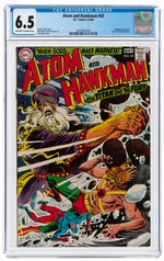 ATOM AND HAWKMAN #42 APRIL-MAY 1969 CGC 6.5 FINE+.