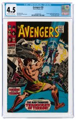 AVENGERS #39 APRIL 1967 CGC 4.5 VG+.