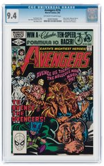 AVENGERS #216 FEBRUARY 1982 CGC 9.4 NM.