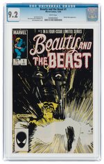 BEAUTY AND THE BEAST #1 DECEMBER 1984 CGC 9.2 NM-.