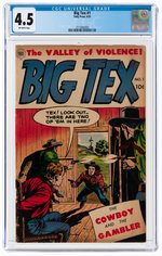 BIG TEX #1 JUNE 1953 CGC 4.5 VG+.