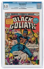 BLACK GOLIATH #1 FEBRUARY 1976 CGC 5.5 FINE-.