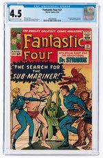 FANTASTIC FOUR #27 JUNE 1964 CGC 4.5 VG+.