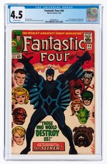 FANTASTIC FOUR #46 JANUARY 1966 CGC 4.5 VG+ (FIRST BLACK BOLT).