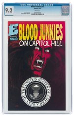 BLOOD JUNKIES #1 AUGUST 1991 CGC 9.2 NM-.