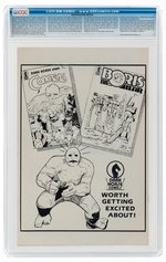 BORIS THE BEAR #2 1986 CGC 9.0 VF/NM.