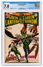 GREEN LANTERN #82 FEBRUARY-MARCH 1971 CGC 7.0 FINE/VF.