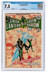 GREEN LANTERN #86 OCTOBER-NOVEMBER 1971 CGC 7.5 VF-.