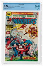 INVADERS #6 MAY 1976 CBCS 8.0 VF.