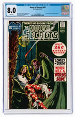 HOUSE OF SECRETS #93 AUGUST-SEPTEMBER 1971 CGC 8.0 VF.