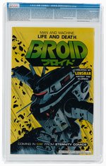 BROID #1 MAY 1990 CGC 9.4 NM.