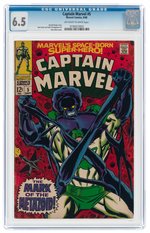 CAPTAIN MARVEL #5 SEPTEMBER 1968 CGC 6.5 FINE+.