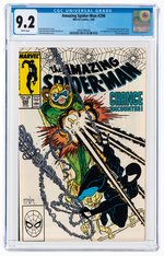 AMAZING SPIDER-MAN #298 MARCH 1988 CGC 9.2 NM- (FIRST EDDIE BROCK IN CAMEO).