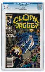 CLOAK AND DAGGER #V2 #1 JUNE 1985 CGC 6.5 FINE+.