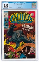 CREATURES ON THE LOOSE #11 MAY 1971 CGC 6.0 FINE.