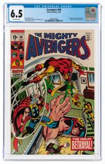 AVENGERS #66 JULY 1969 CGC 6.5 FINE+.