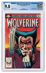 WOLVERINE LIMITED SERIES #1 SEPTEMBER 1982 CGC 9.0 VF/NM.