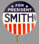 "SMITH FOR PRESIDENT" NAME CELLO.