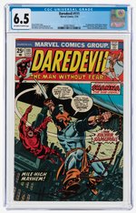 DAREDEVIL #111 JULY 1974 CGC 6.5 FINE+ (FIRST SILVER SAMURAI).