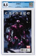 CARNAGE #5 AUGUST 2011 CGC 8.5 VF+.