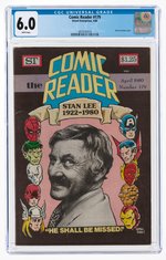 COMIC READER #179 APRIL 1980 CGC 6.0 FINE.