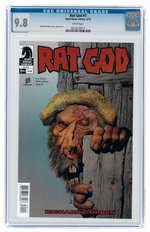 RAT GOD #1 FEBRUARY 2015 CGC 9.8 NM/MINT (CASE CRACKED).