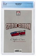 SPIDER-GEDDON #0 NOVEMBER 2018 CGC 9.8 NM/MINT (CRAIN CONVENTION EDITION B).