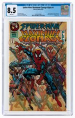 SPIDER-MAN: MAXIMUM CLONAGE ALPHA #1 AUGUST 1995 CGC 8.5 VF+.