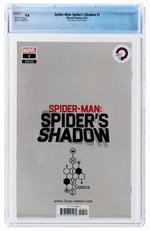 SPIDER-MAN: SPIDER'S SHADOW #1 JUNE 2021 CGC 9.8 NM/MINT (HIVE COMICS "VIRGIN" EDIITON).