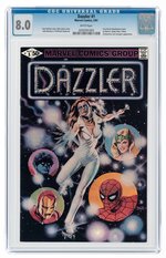 DAZZLER #1 MARCH 1981 CGC 8.0 VF.