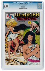 DEADFISH BEDEVILED #1 1990 CGC 9.0 VF/NM.