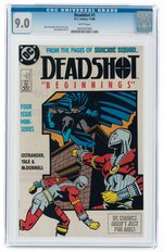 DEADSHOT #1 NOVEMBER 1988 CGC 9.0 VF/NM.